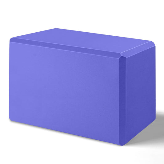 Yoga Block 9"x6"x4" EVA Foam Blocks Non (1 Pack-964-Slate Blue / 9x6x4IN)