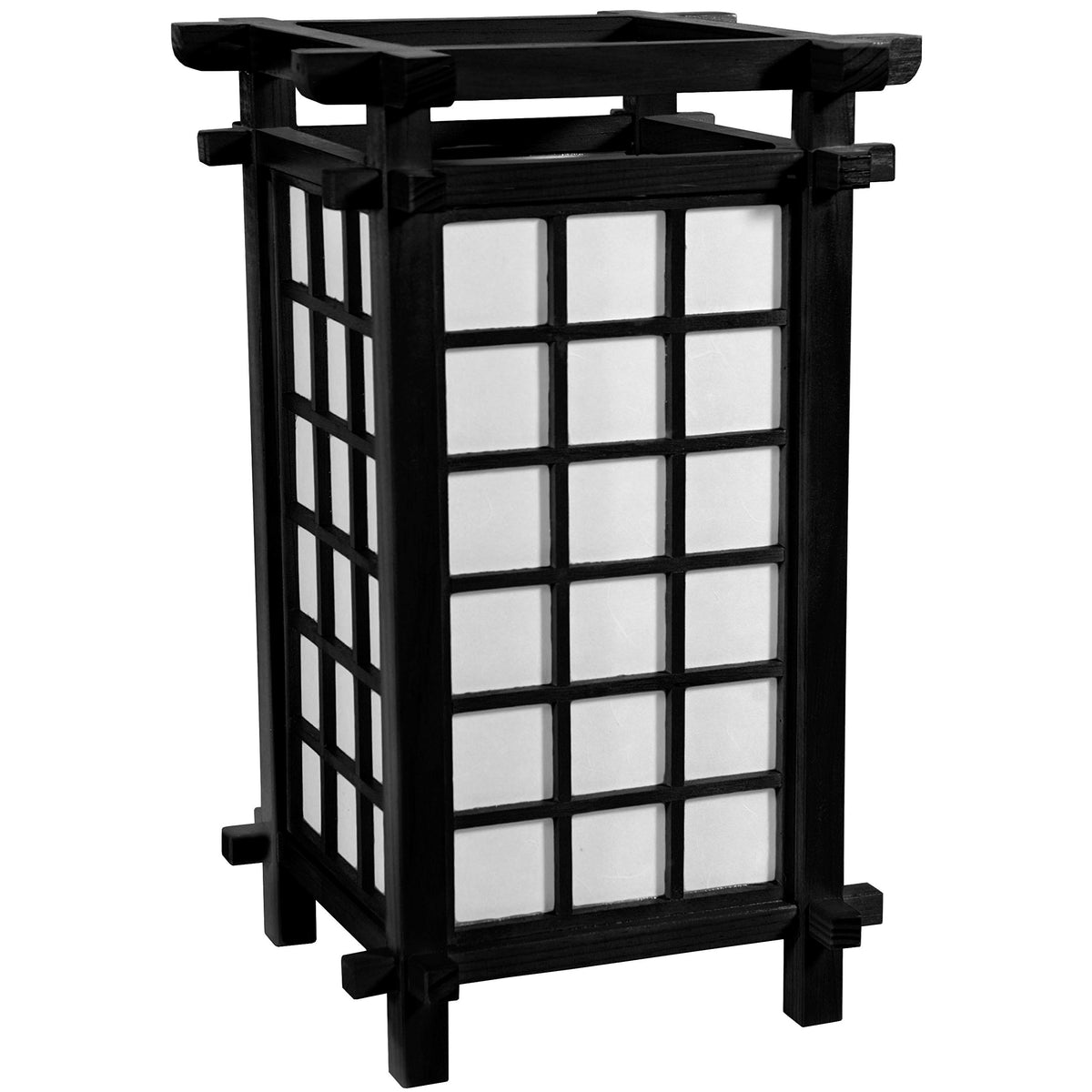 17" Ido Lamp Black (Black)