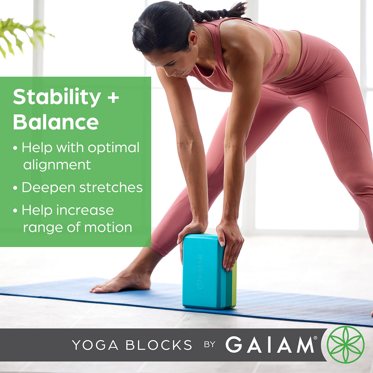 Yoga Block Supportive Latex (Black / 1 Block)