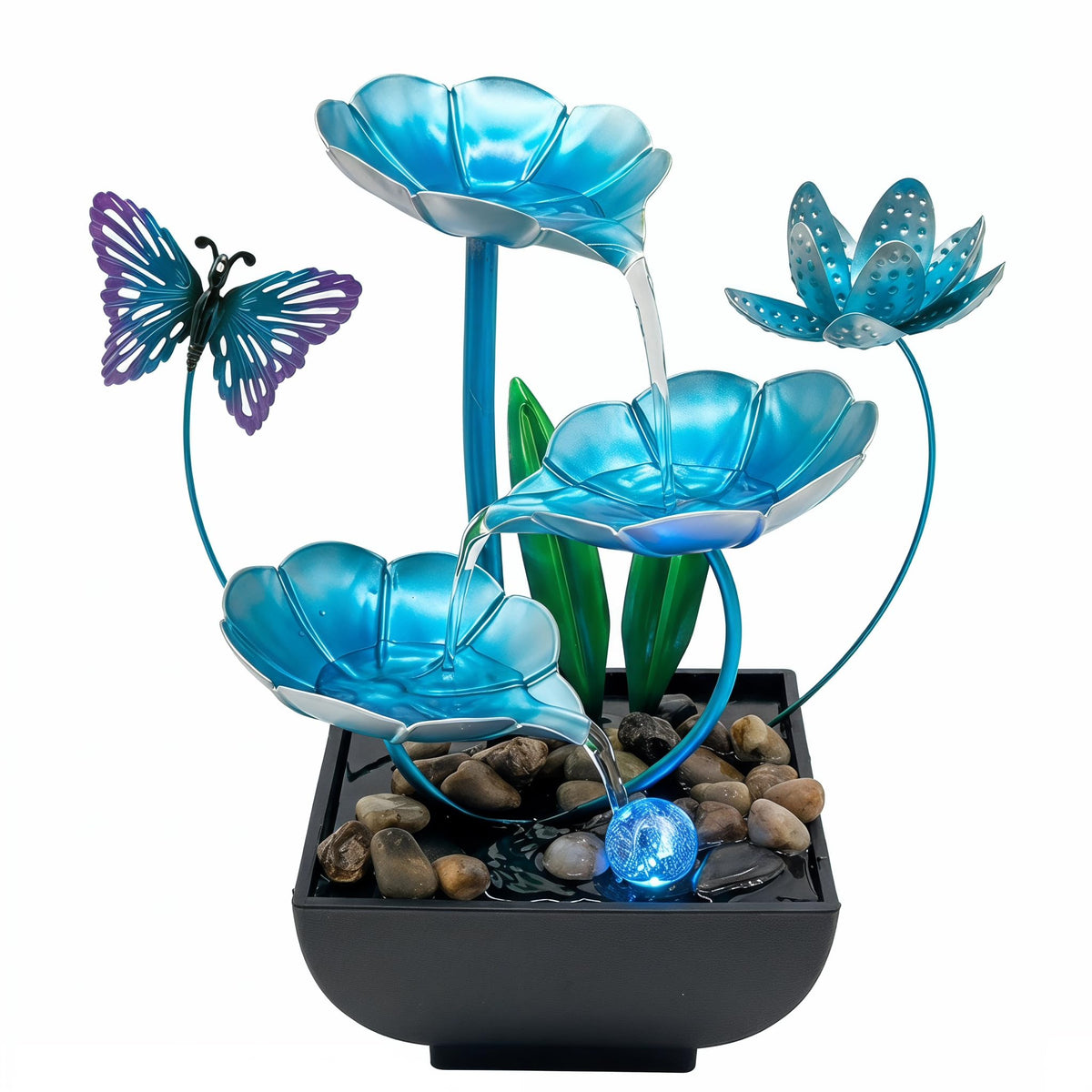 Tabletop Fountain (Blue / 9.1")