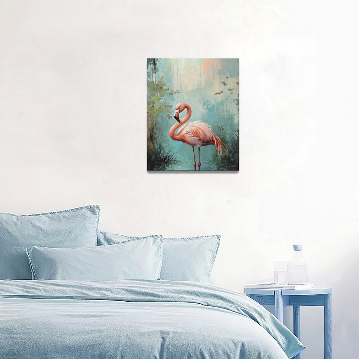 Flamingo Wall Art (20"L x 16"W / Flamingo)