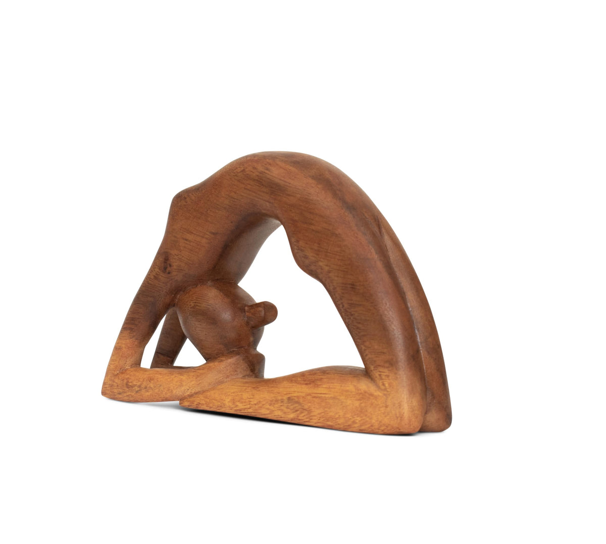 8" Wooden Handmade Abstract Sculpture Art Decorative Home Decor Handcrafted Figurine Accent Decoration Artwork Hand Carved (King Pigeon Pose)