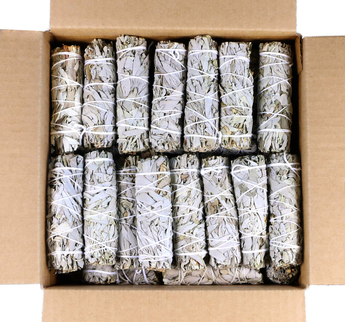 4 Inch 100 Pack Organic White Sage Smudge Smudging Sticks (4 Inch)