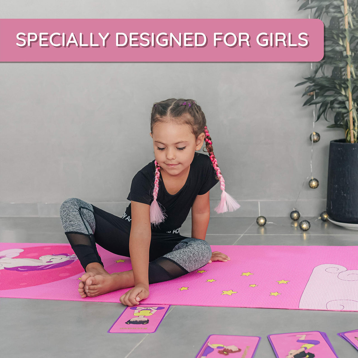 Unicorn Kids Yoga Mat Set (Unicorn)
