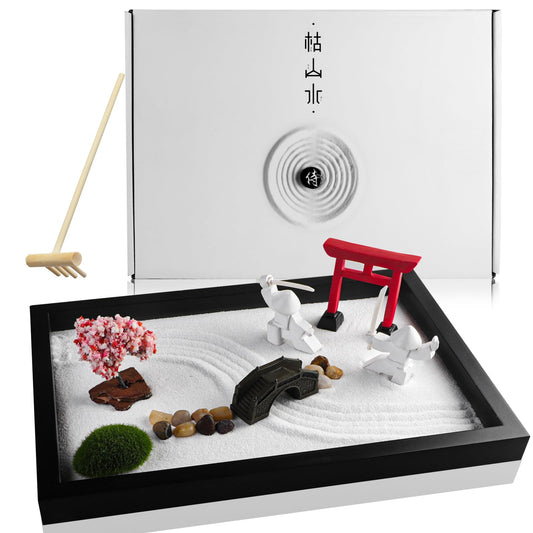 Japanese Zen Garden for Desk (Knight)