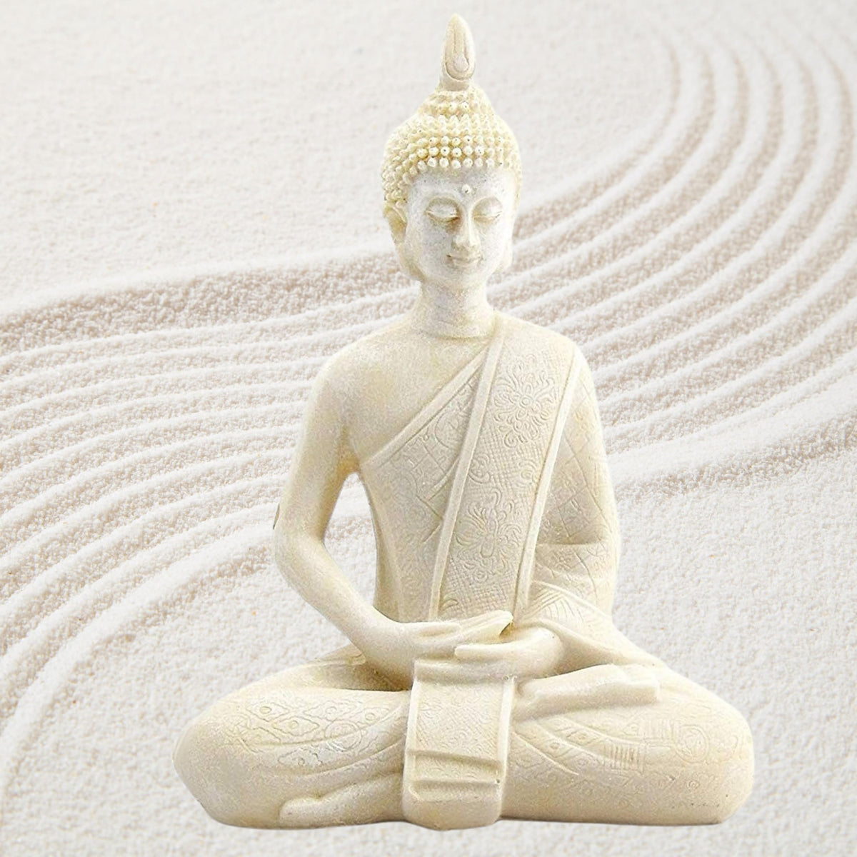 Rustic Buddha (White)
