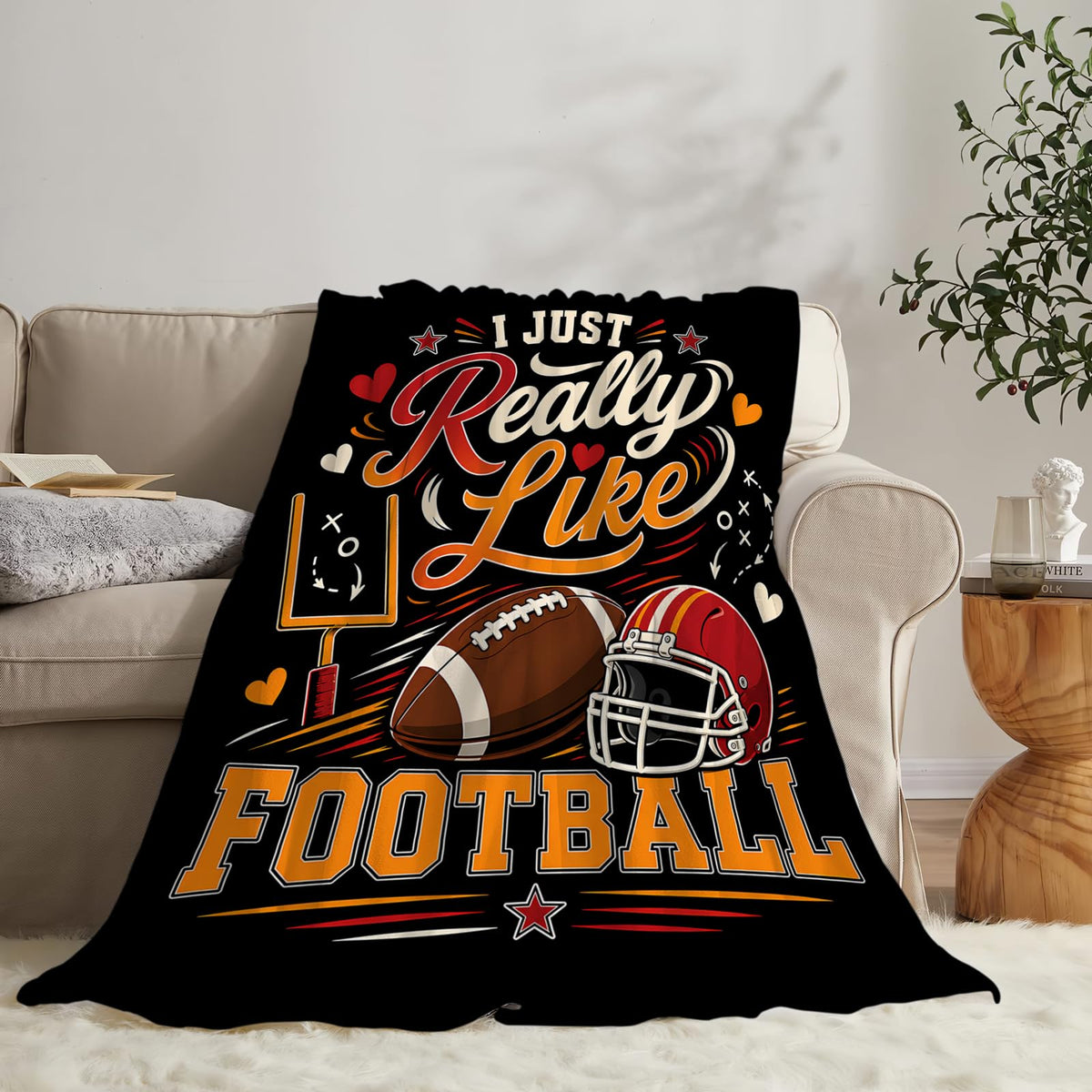 American Football Blanket (50"x60" / Football)