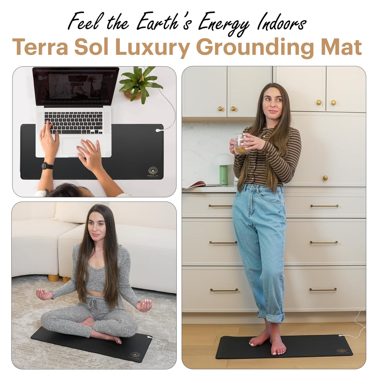 Terra Grounding Mat for Yoga (29x12.5in)