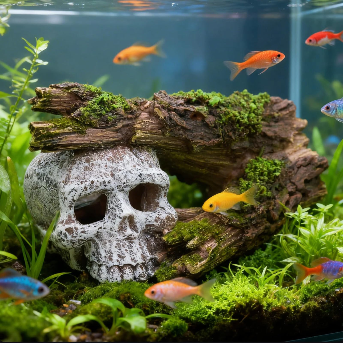 Fish Tank Decorations (Nature Wood)