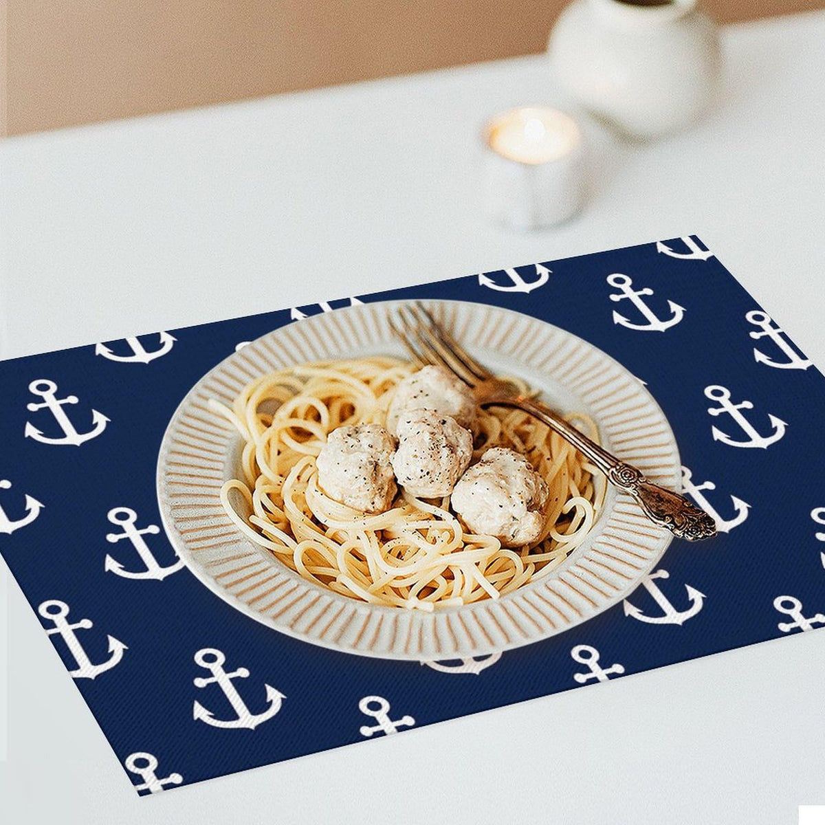 Anchor Placemat Set of 6 (Coastal-2 / 6pcs)