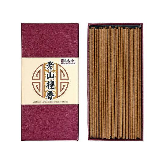 I H INCENSE HOUSE+ Natural Sandalwood Incense Sticks 15cm 150g LS5 (15cm)