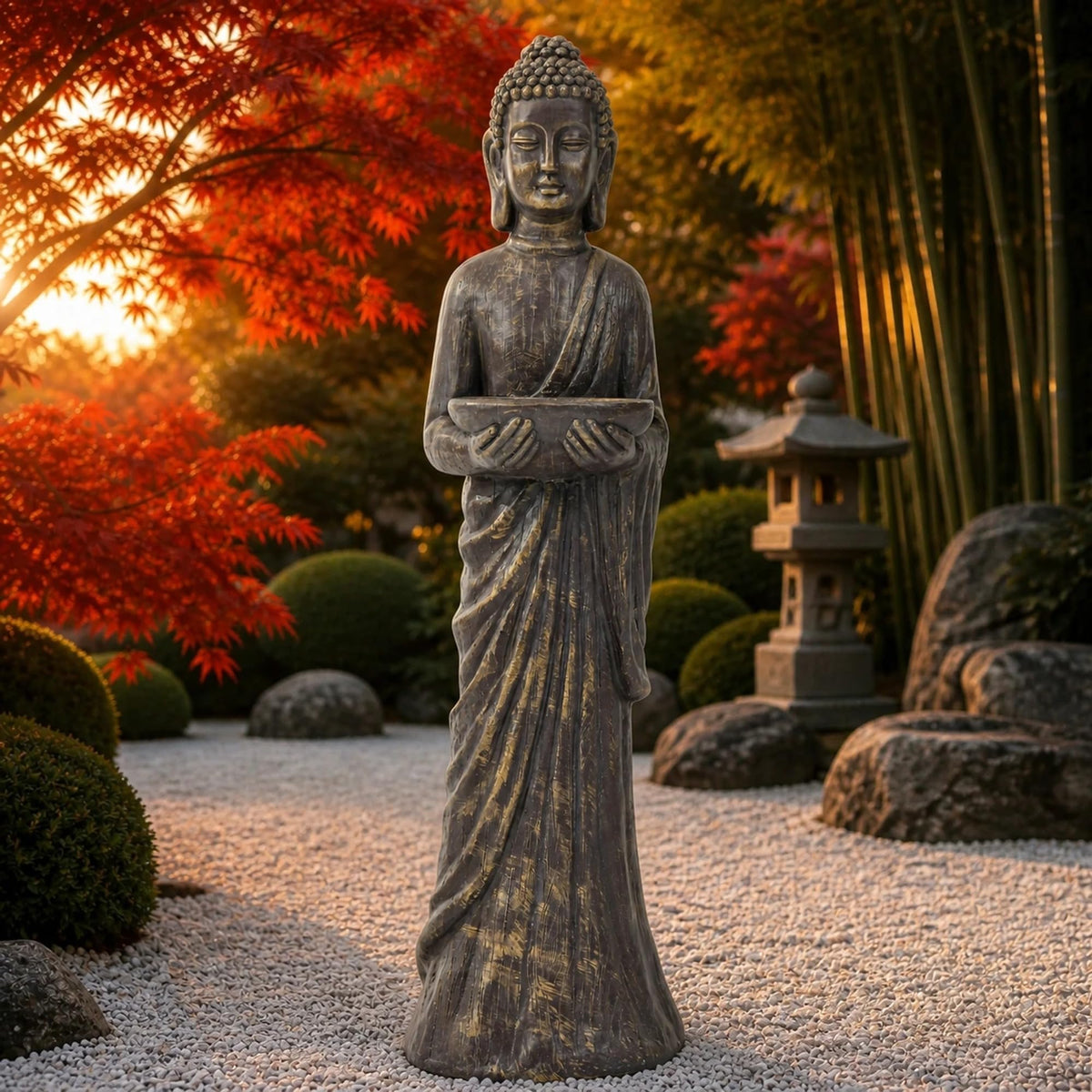 Buddha Statue Large (Antique Finish-42")