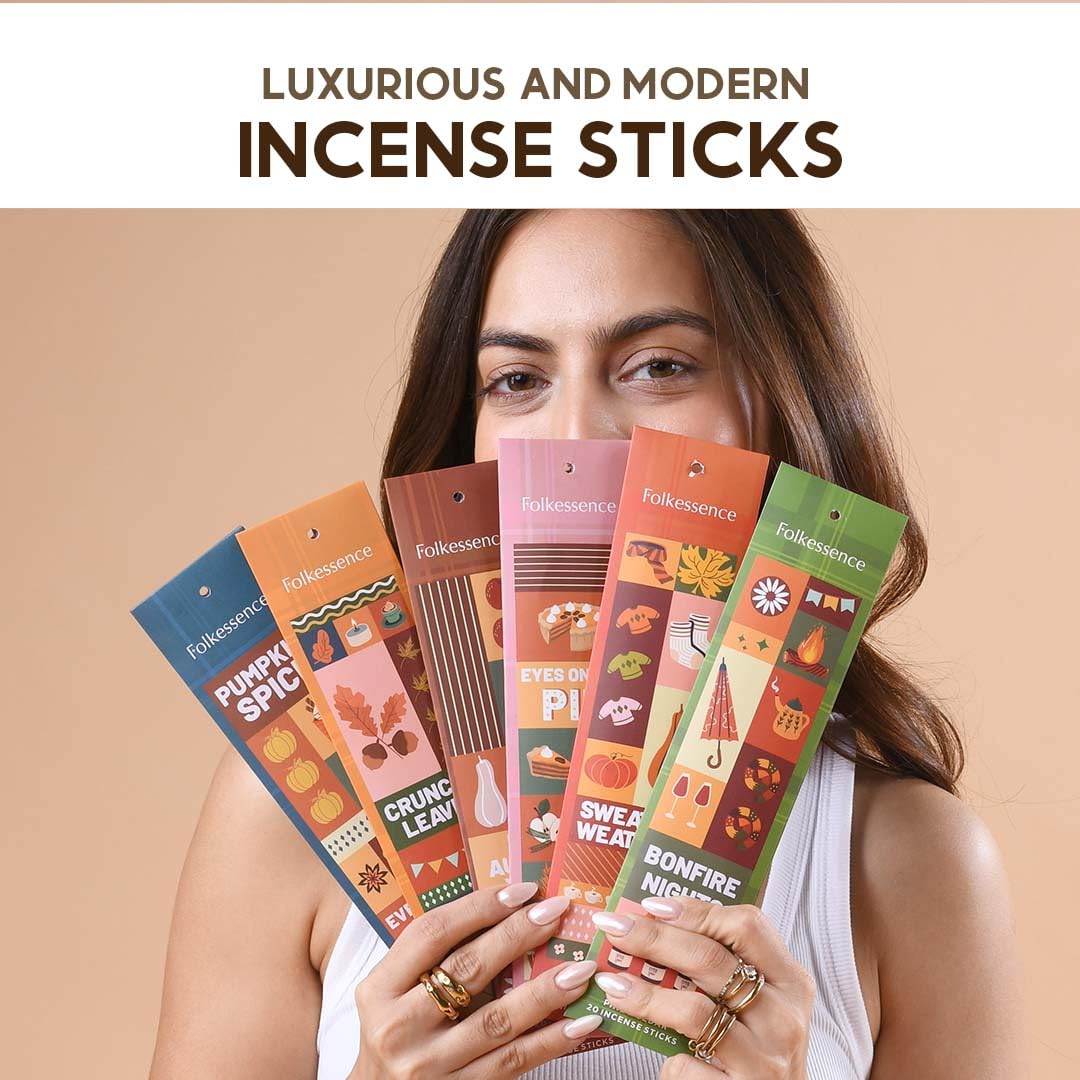 Premium Fall Incense Sticks (Pack of 120)