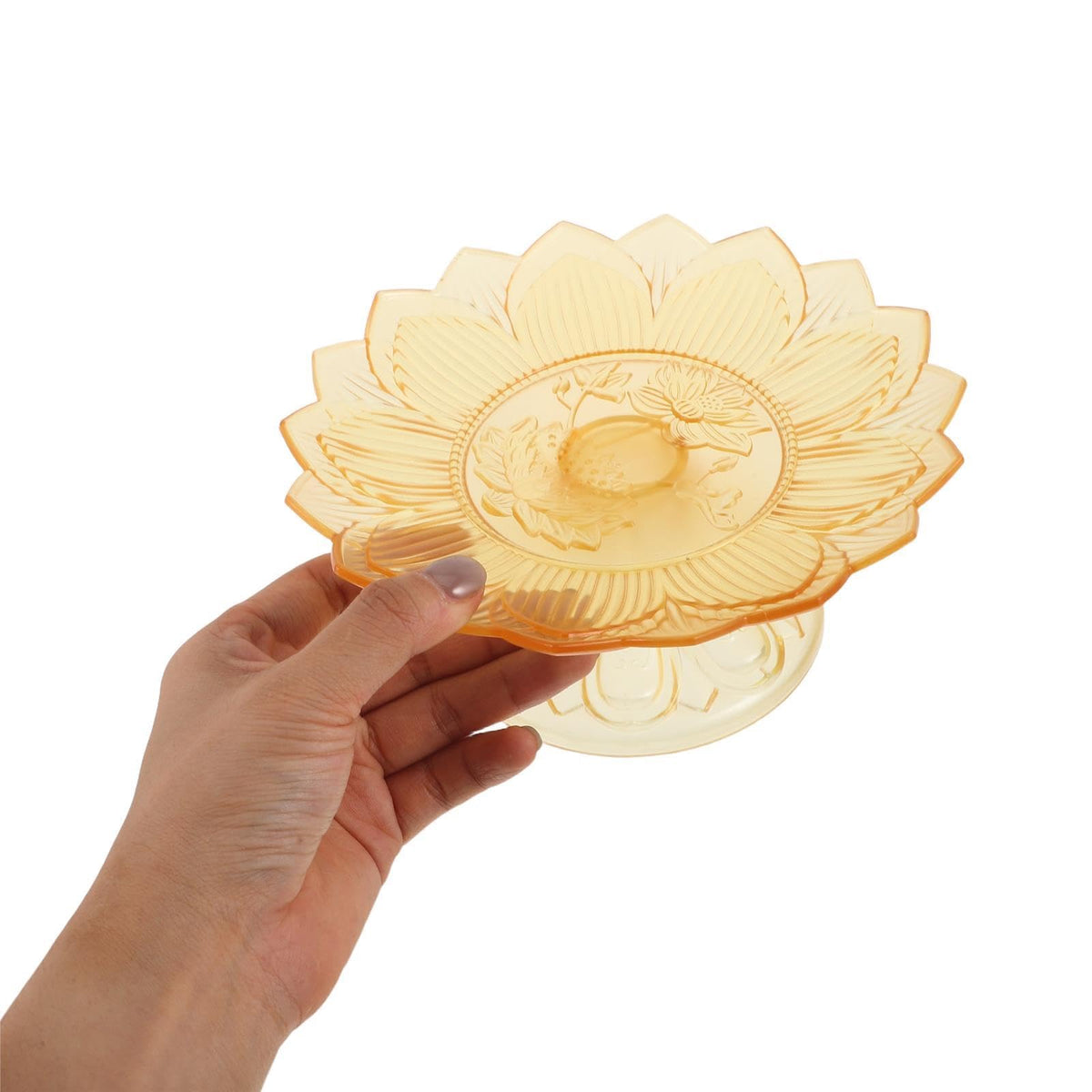 Buddhist Fruit Plate (18.00X18.00X7.50CM)