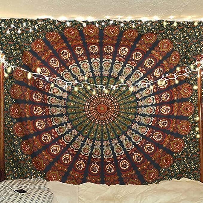Cotton Evergreen (Evergreen / 90"L x 84"W)