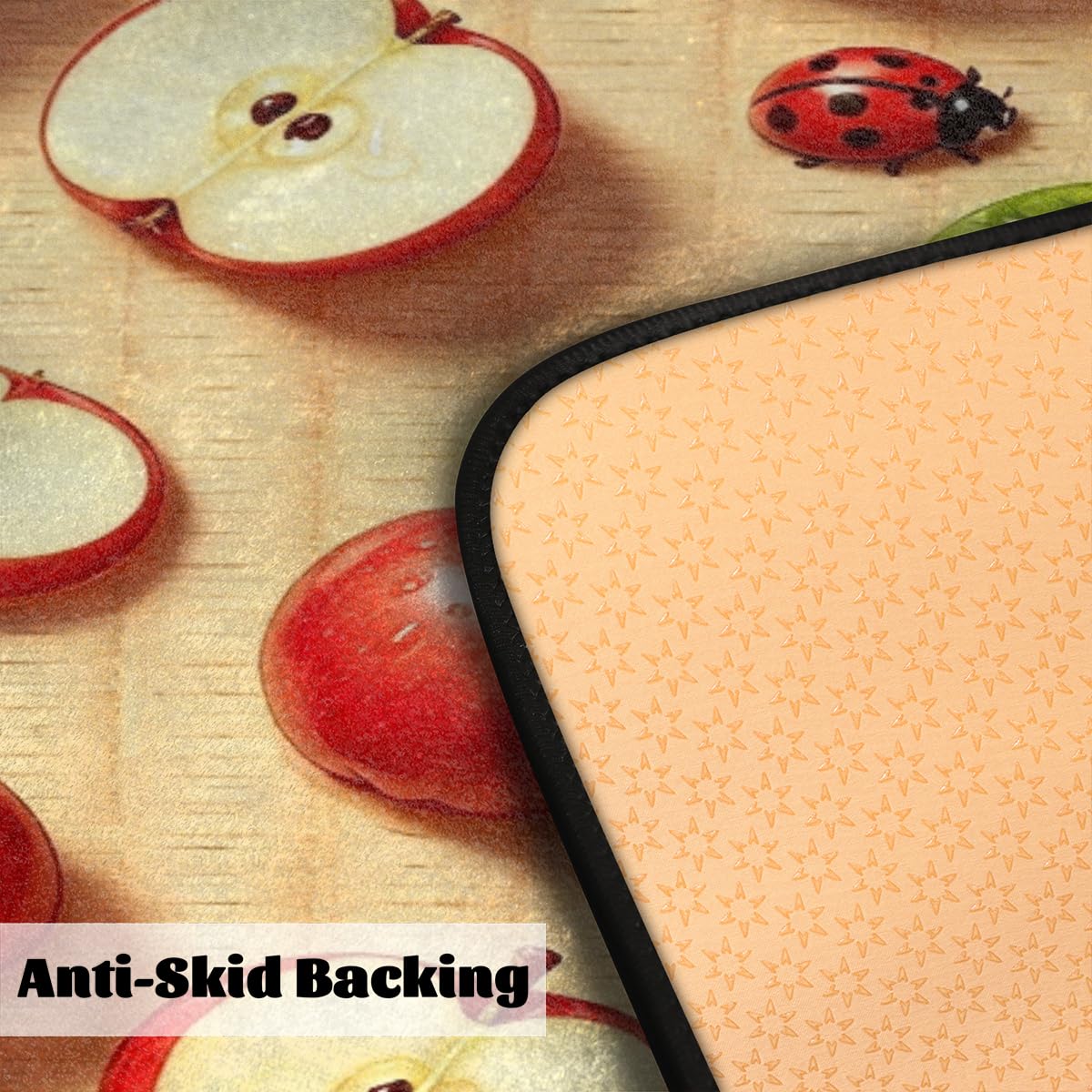 Apples Kitchen Rugs Kitchen Mats Non Slip Floor Mat (D:color 4)