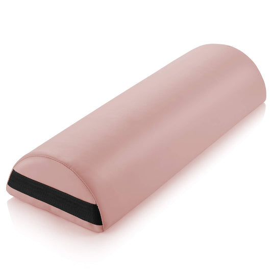 Jumbo Half Round Massage Table Bolster Under (Pink)