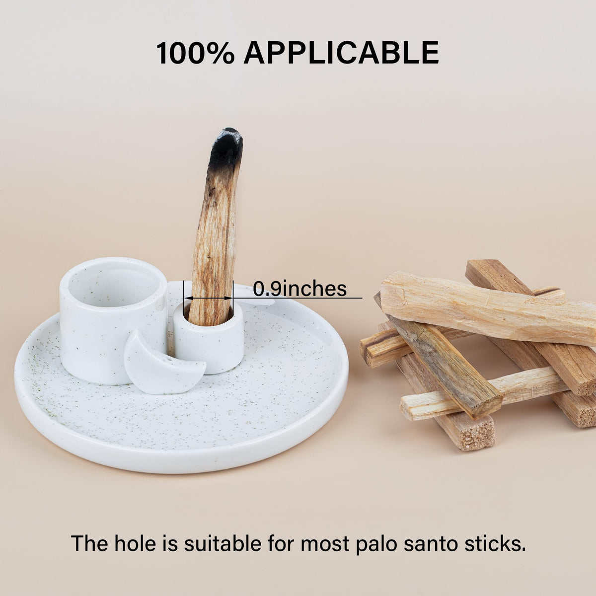 Incense Burner (White)