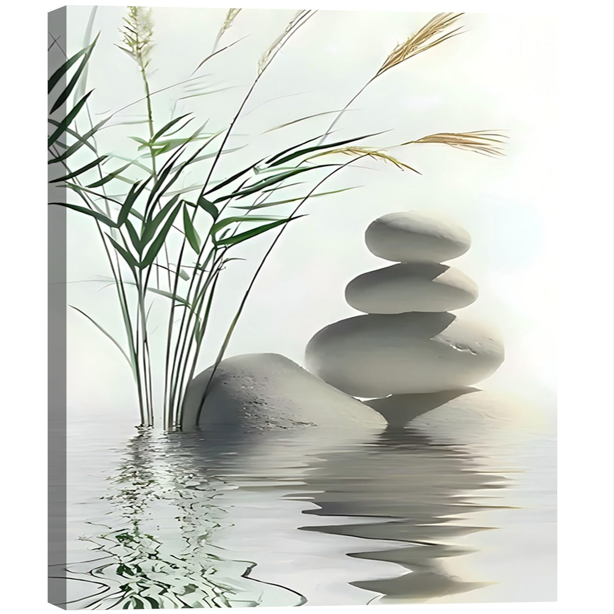 Zen Wall Art Spa Canvas Print (Pictures21 / 36"L x 24"W)