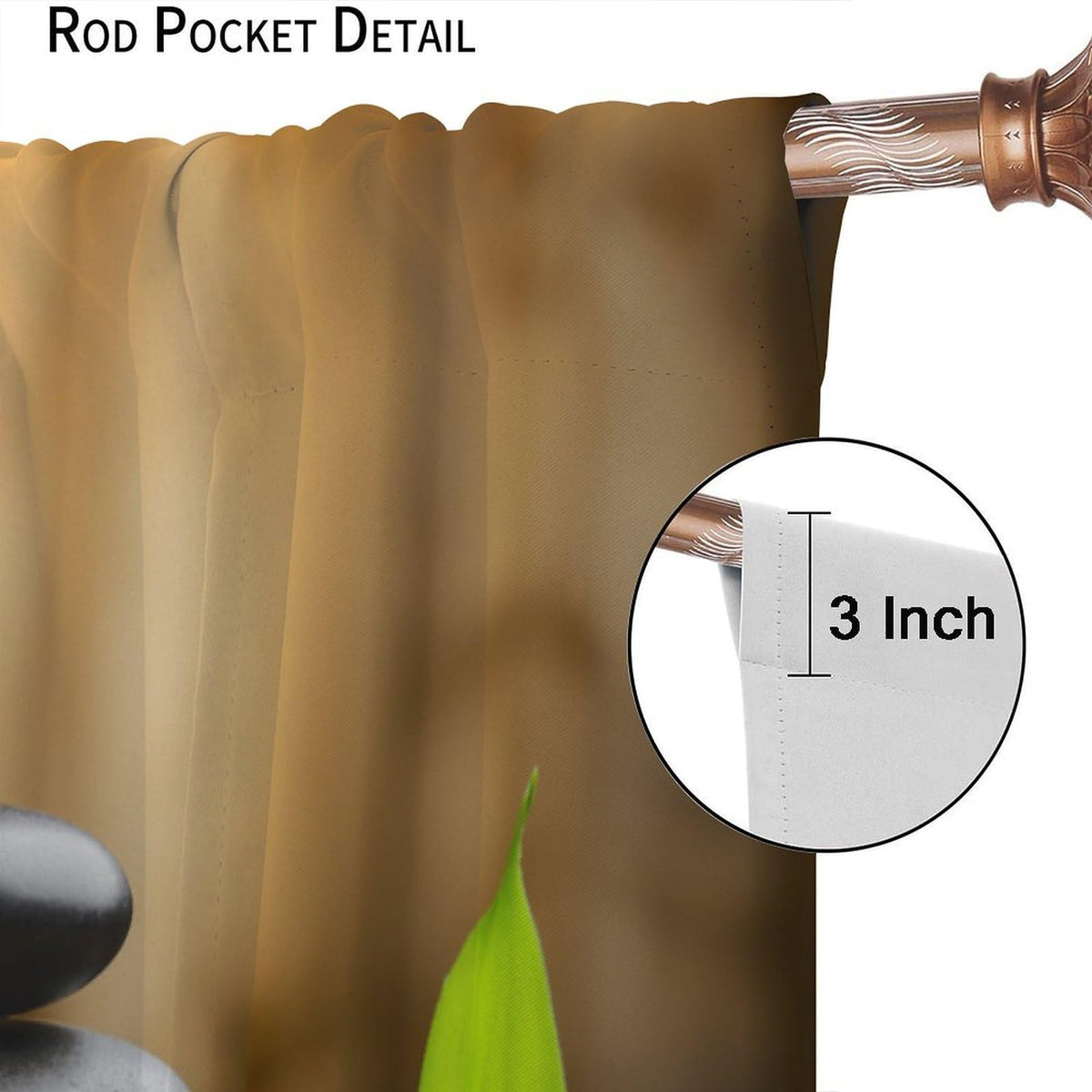 Leisure Spa Curtains (31.5"W x 72"L (Pack of 2) / Style-2)