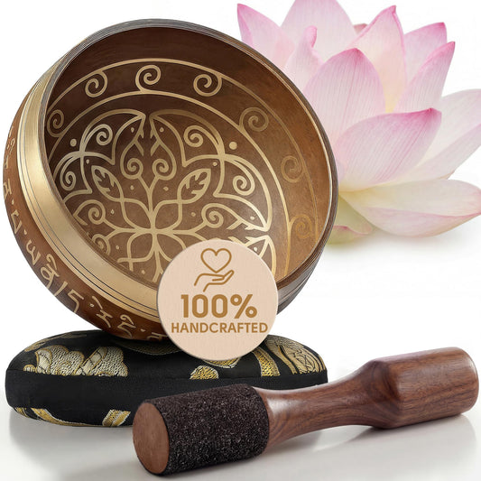 Tibetan Singing Bowl Set (Cosmic Gold / Without Case)