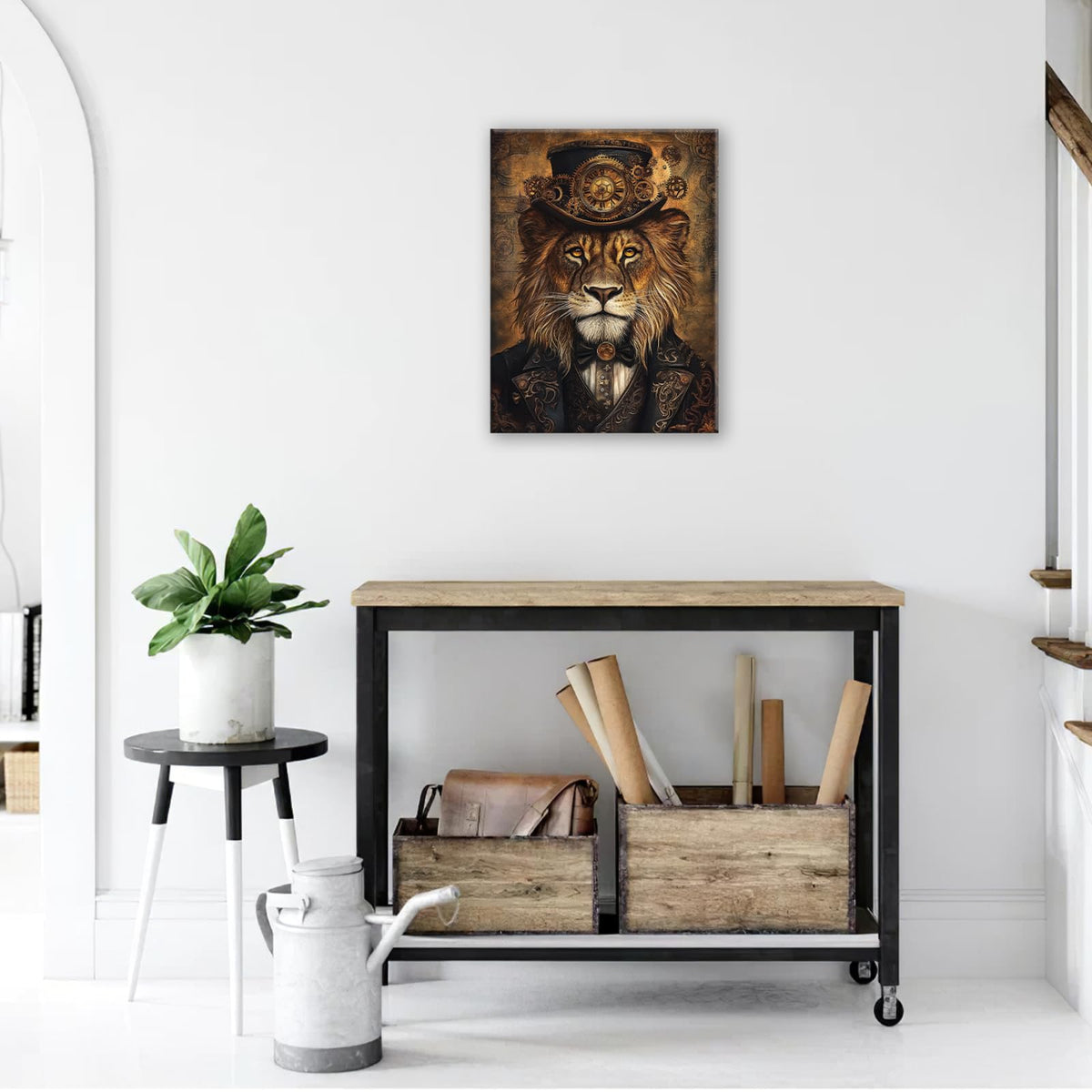 Lion Wall Art (Lion / 20"L x 16"W)