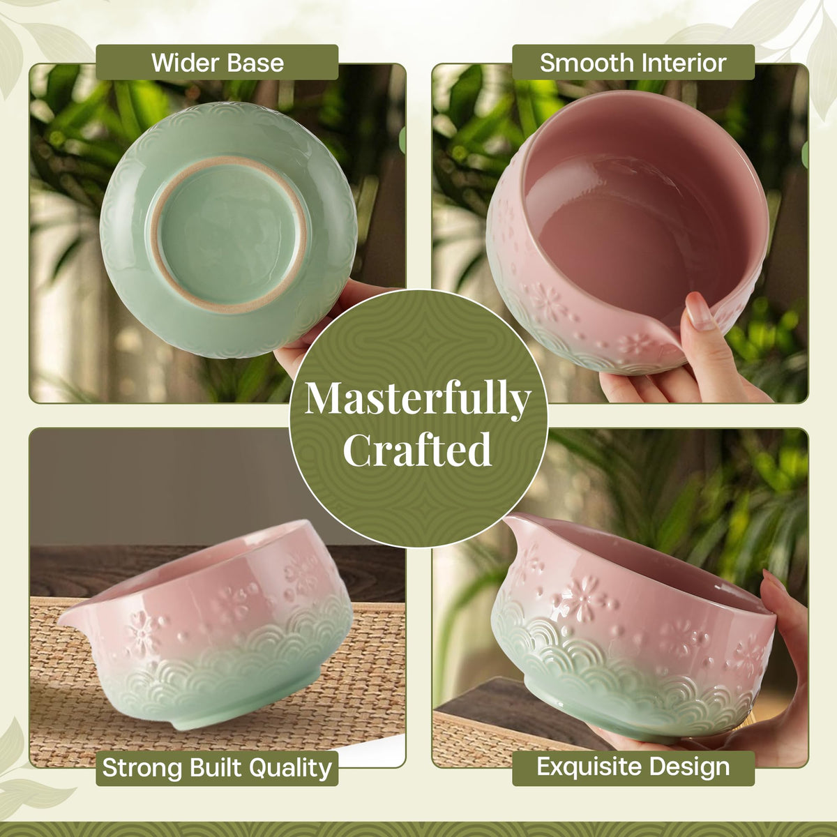 Matcha Whisk Set 9pcs (Gradient)