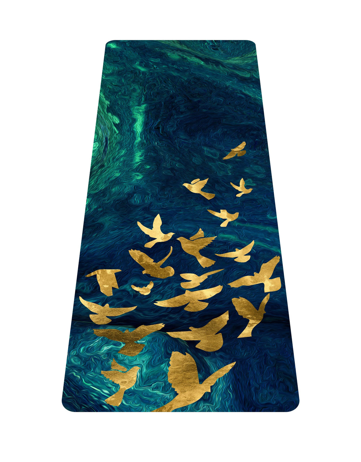 Printed Travel Yoga Mat (BaiNiaoZhengMing)