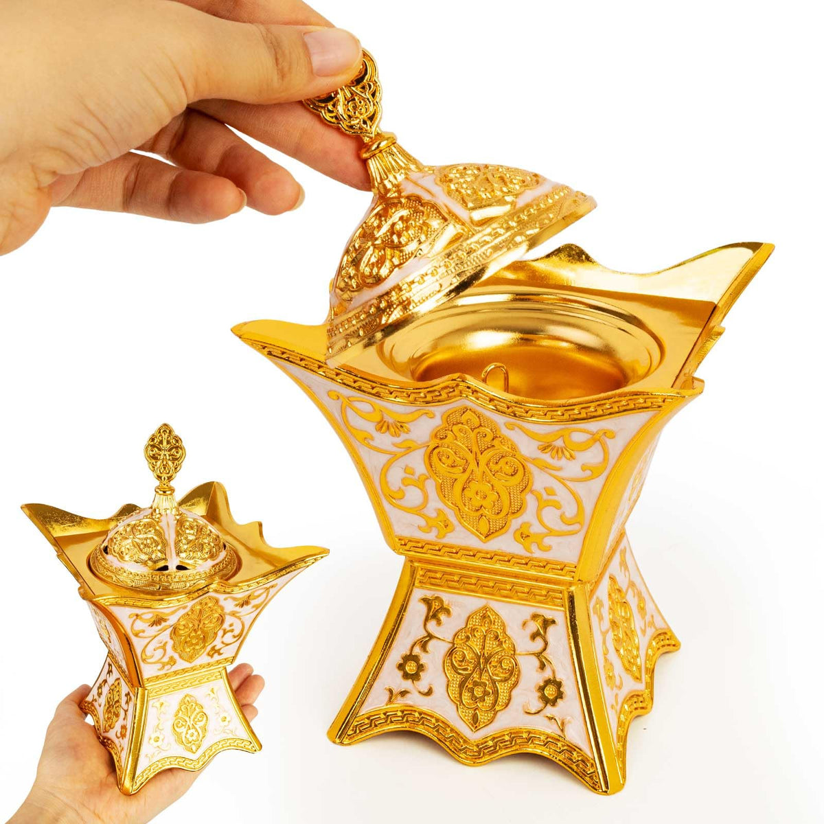 Bakhoor Incense Burner (Gold)