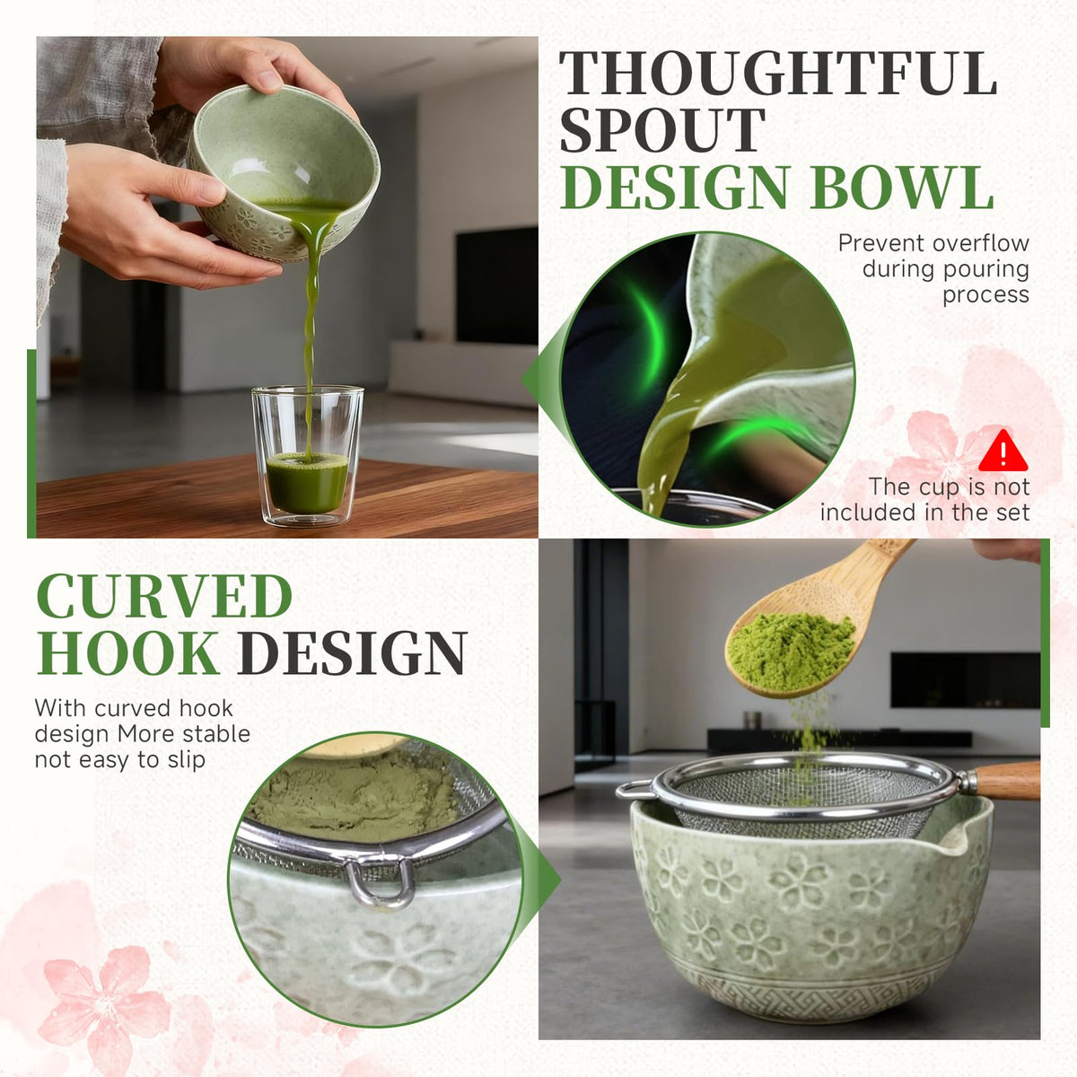 Matcha Whisk Set (Green)