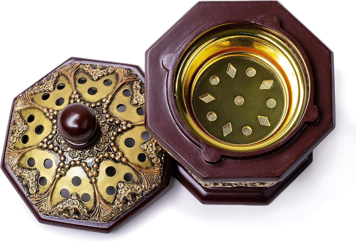 Lux Octagon Incense Burner (Octagon Bronze)