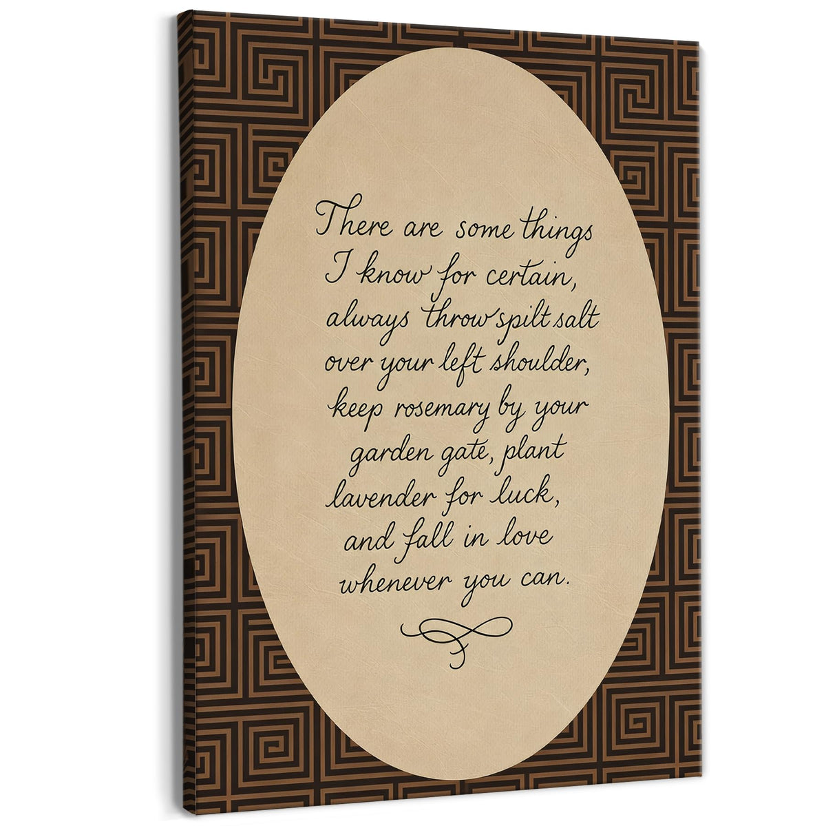 Inspirational Motivational Wall Art Decor 11x14 Inches (Witchy Quote)