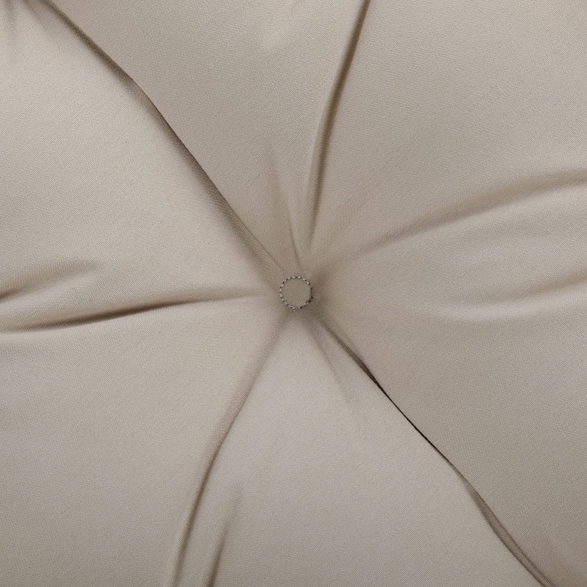 Tufted Papasan Cushion (Red / 44 in x 44 in x 4 in)