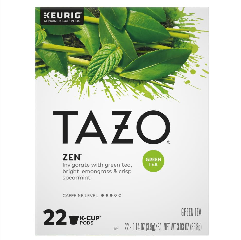 Tea Bag KCUP Zen (22 Count (Pack of 4))