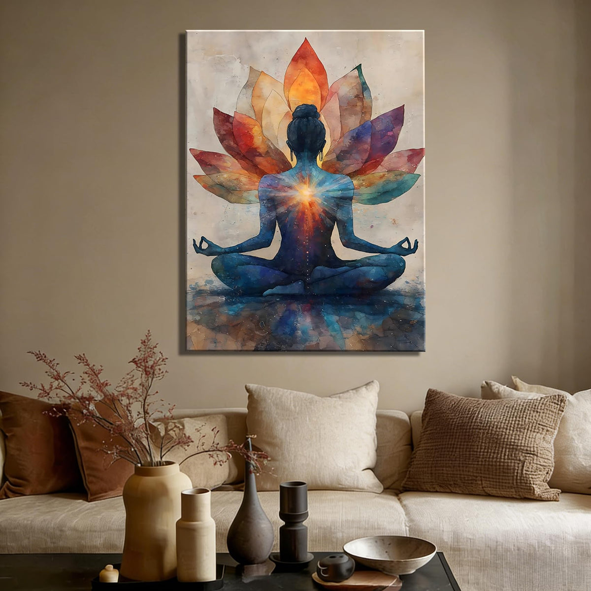 Meditation Wall Art (Pictures23 / 36"L x 24"W)