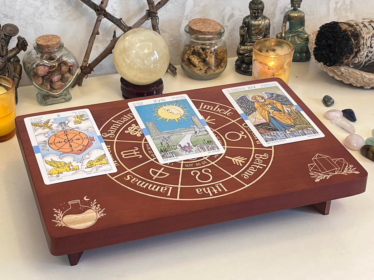 Altar Table Meditation Table (Wheel of the Year)