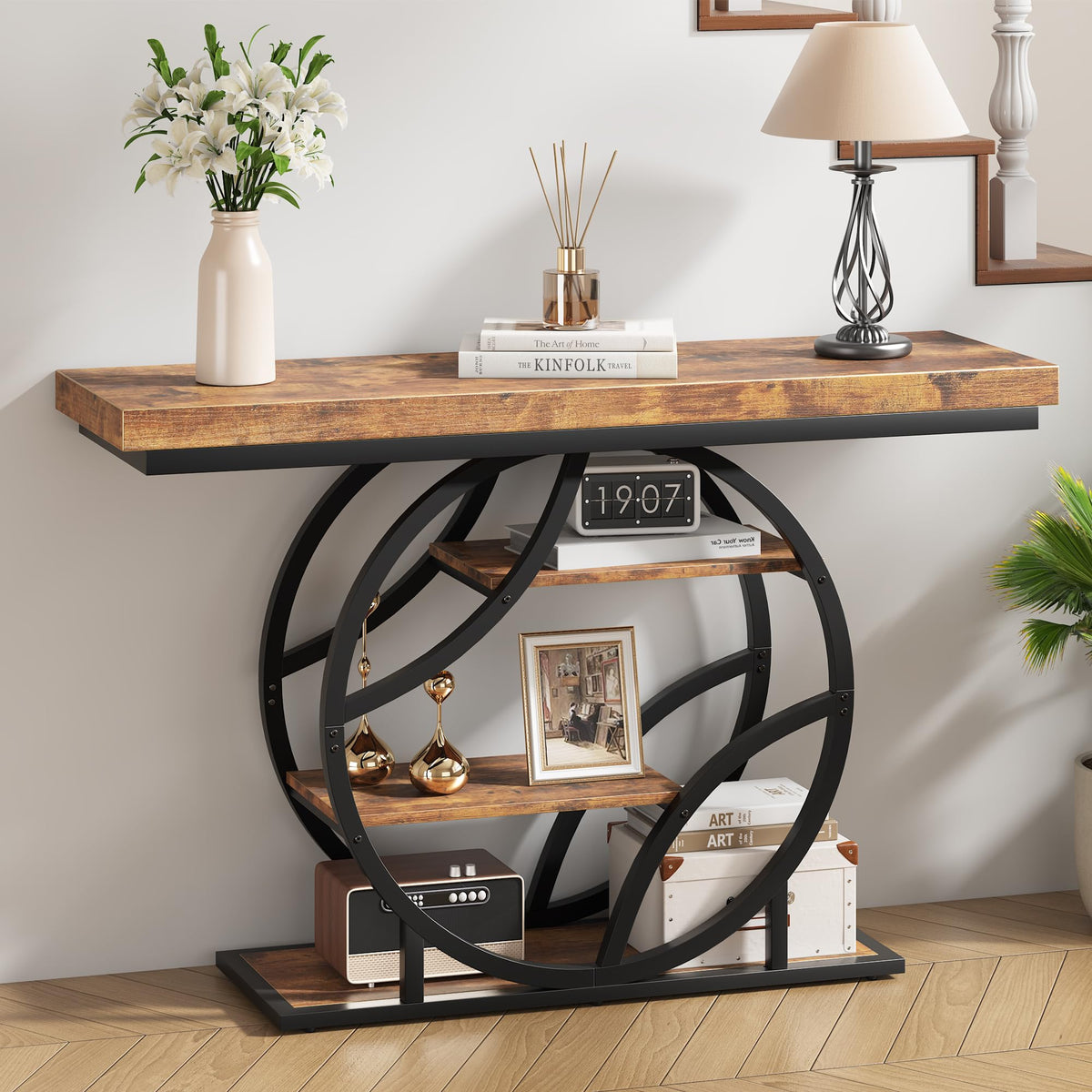 Entryway Table for Foyer (Brown 2 / 41.3"W)