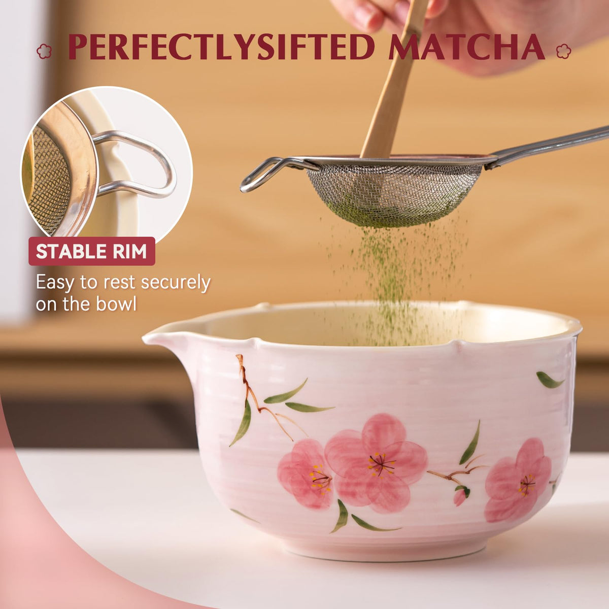 Matcha Whisk Set (Pink)