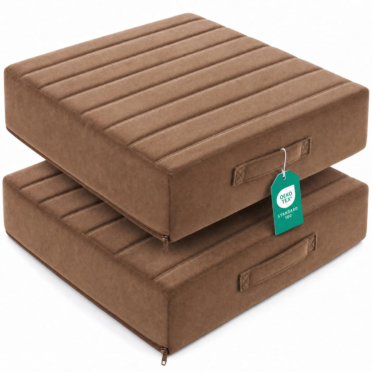 Couch Cushion Replacements 2 Pack (Coffee / 24 Inch (Pack of 2))