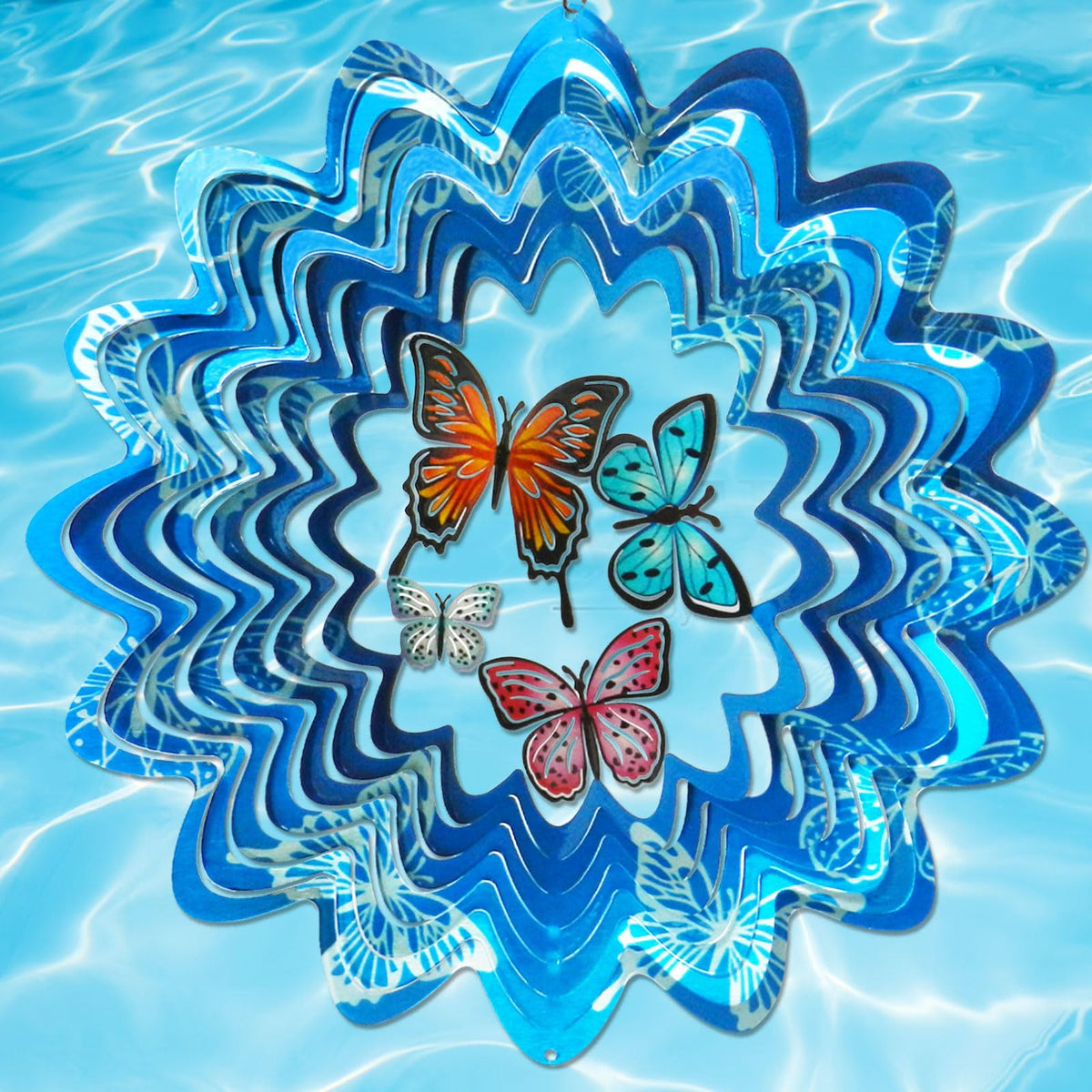 Butterfly Wind Spinners (009-2butterfly)