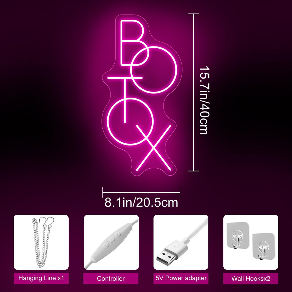 Botox Logo Neon Sign (Botox)