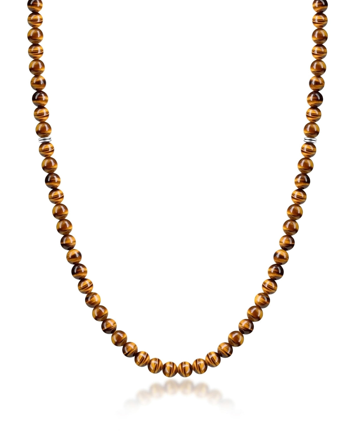 Necklace for Men (22 inches / Tiger Eye)