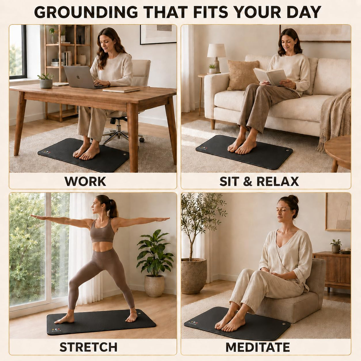 Grounding Mat for Feet