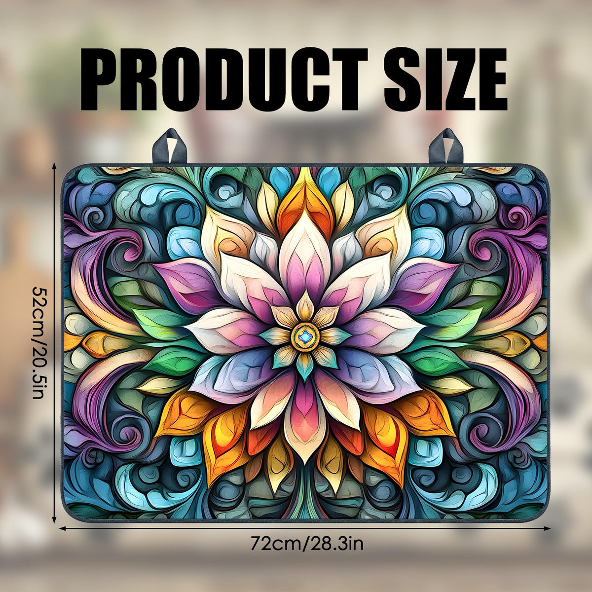 Mandala Floral Stove Top Cover (YVC00048)