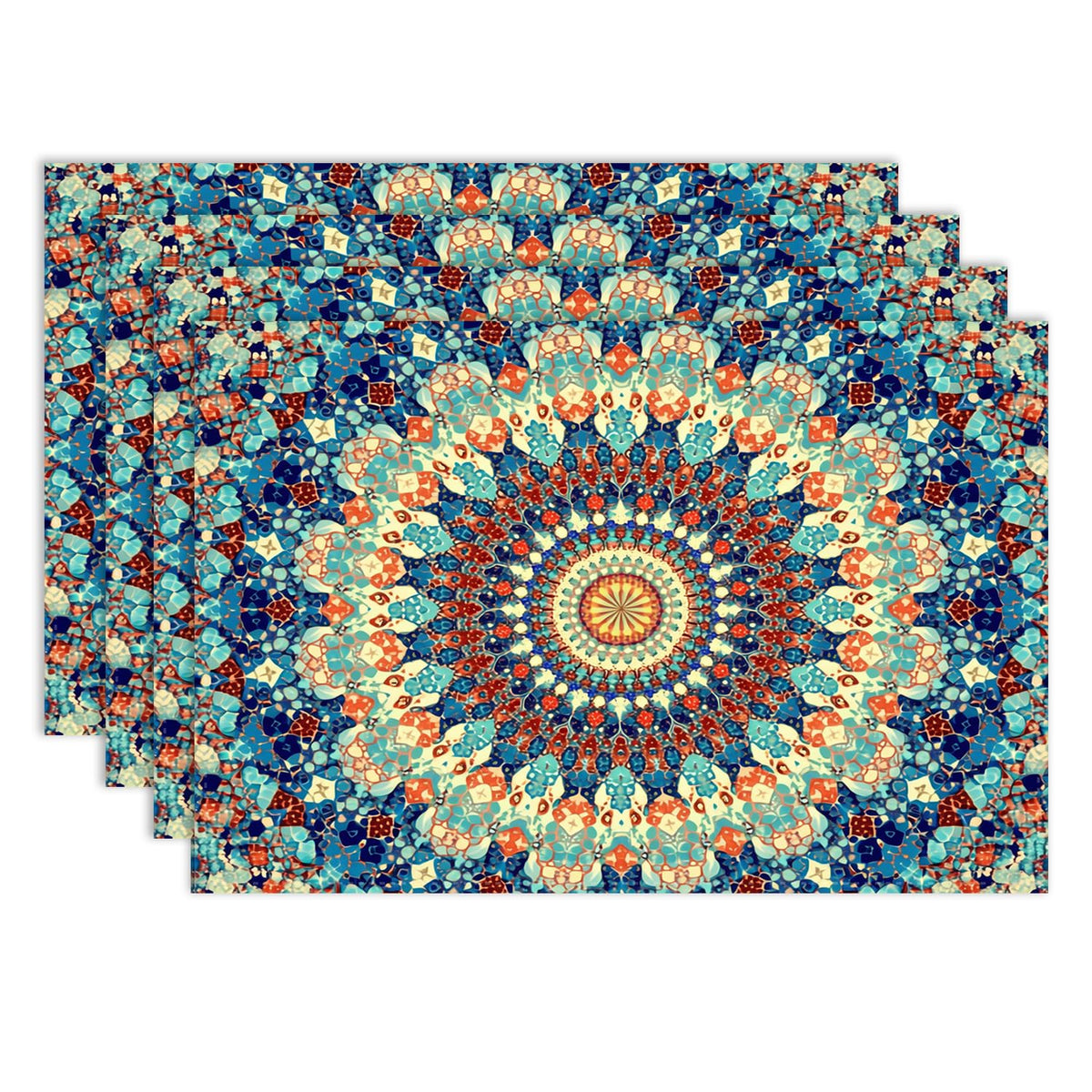Mandala Boho Placemat Set of 4 (Bohok-11 / 4pcs)