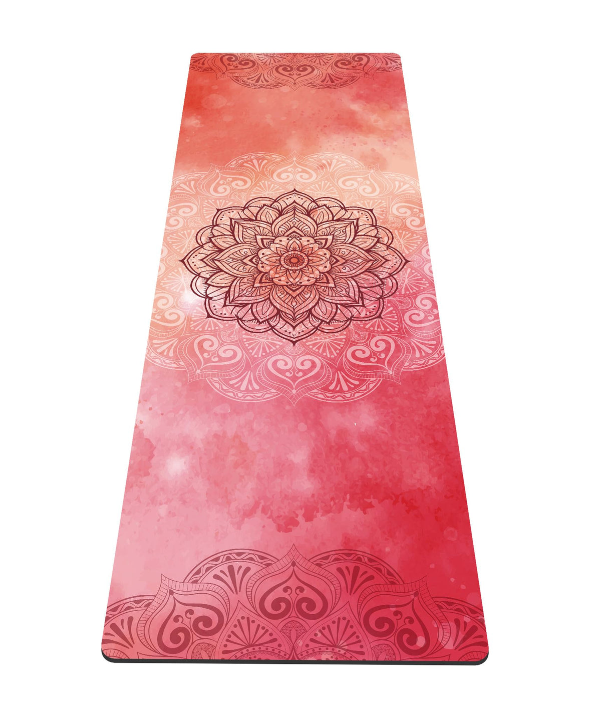 Yoga Mat Print Extra Thick TPE Non Slip Fitness Exercise Mat with Carrying Bag (ManTuoLuo1)