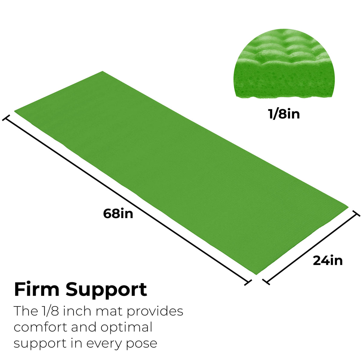 Bulk Yoga Mats (Green)