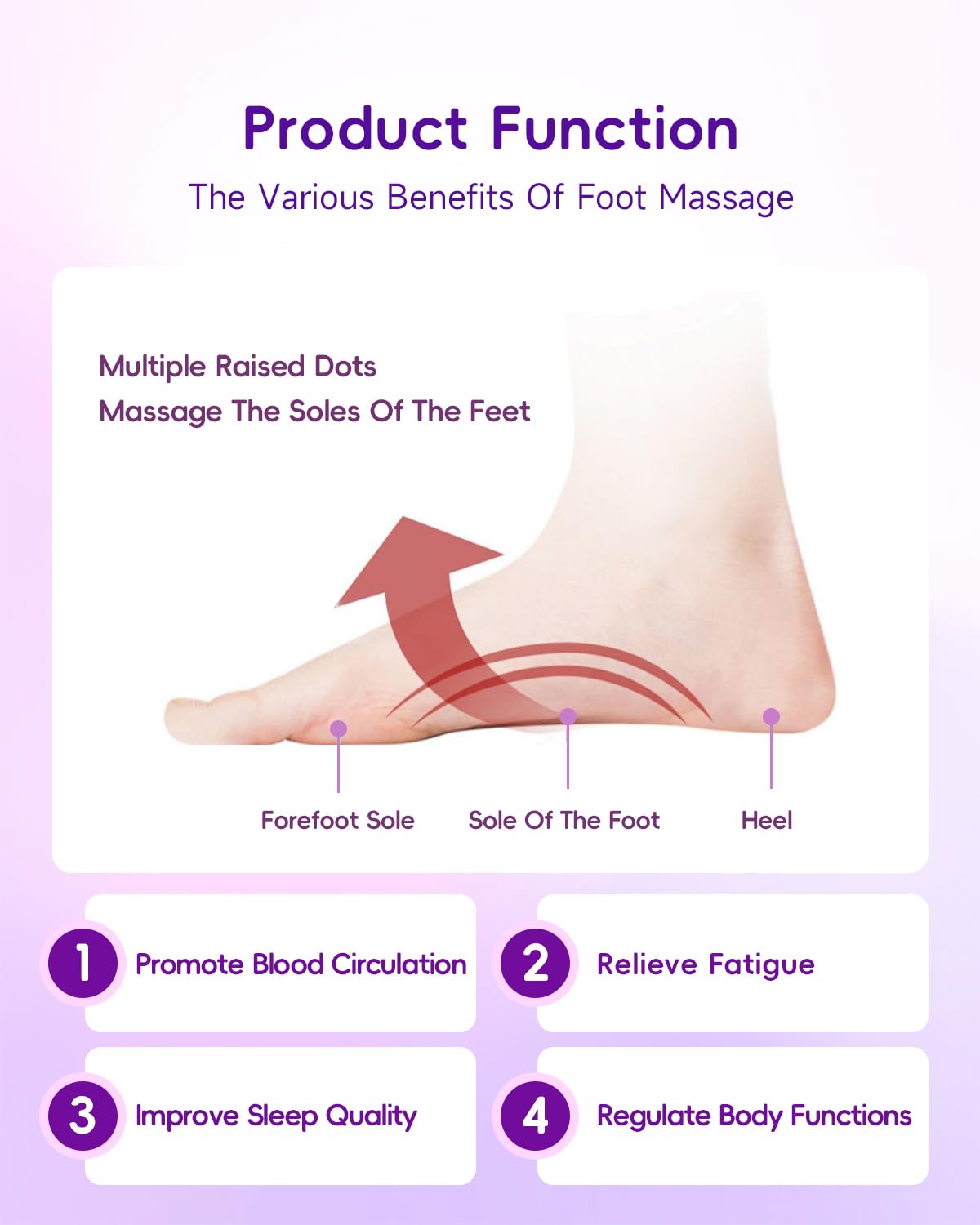 Foot Massage Mat (Grey)