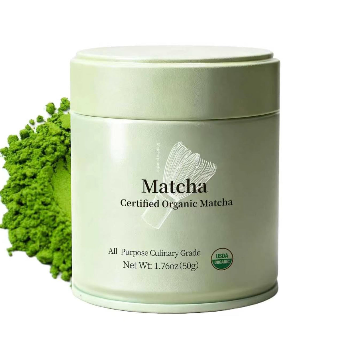Matcha Powder Premium First Harvest USDA Certified Organic Green Tea Matcha latte