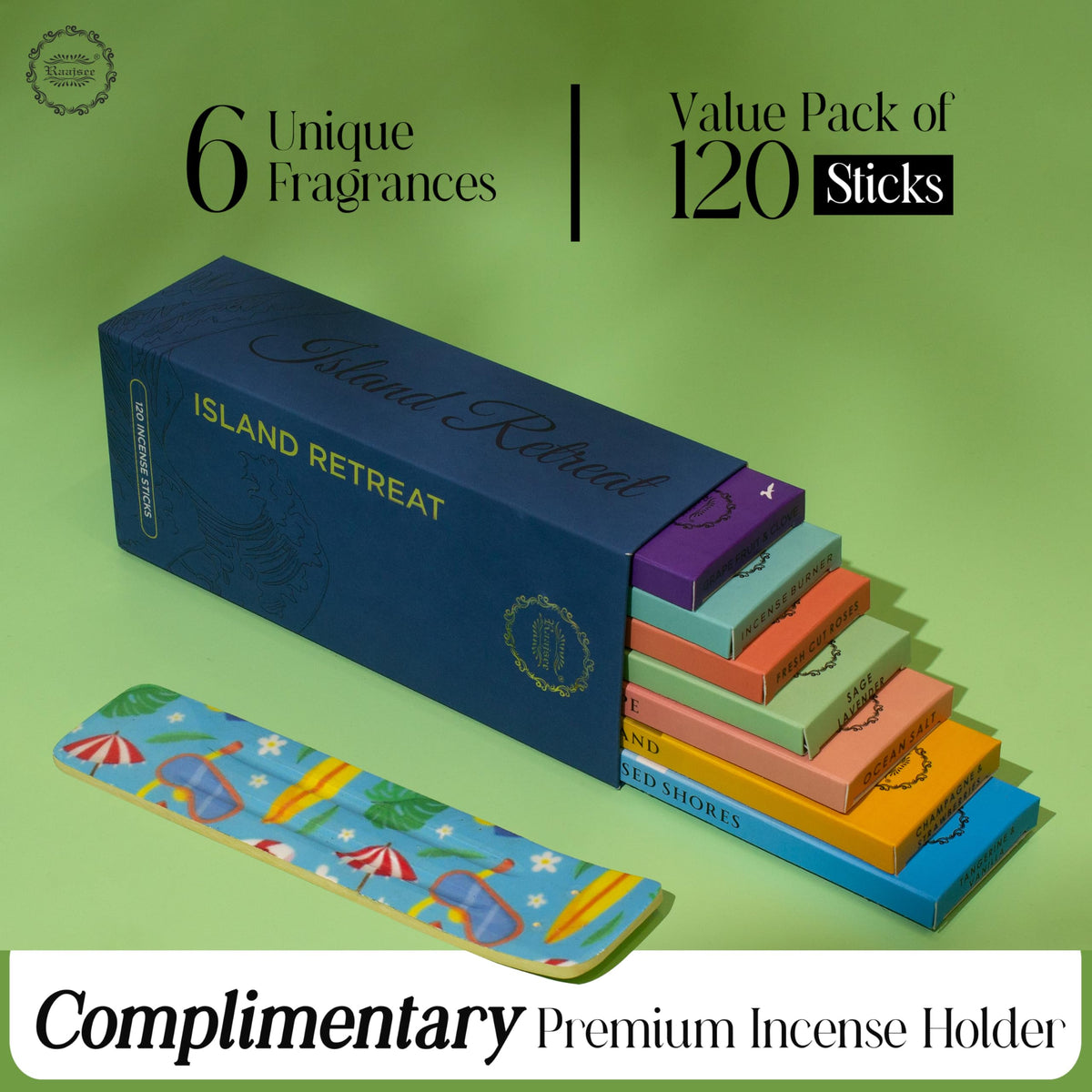 Incense Sticks Natural (Island Retreat)